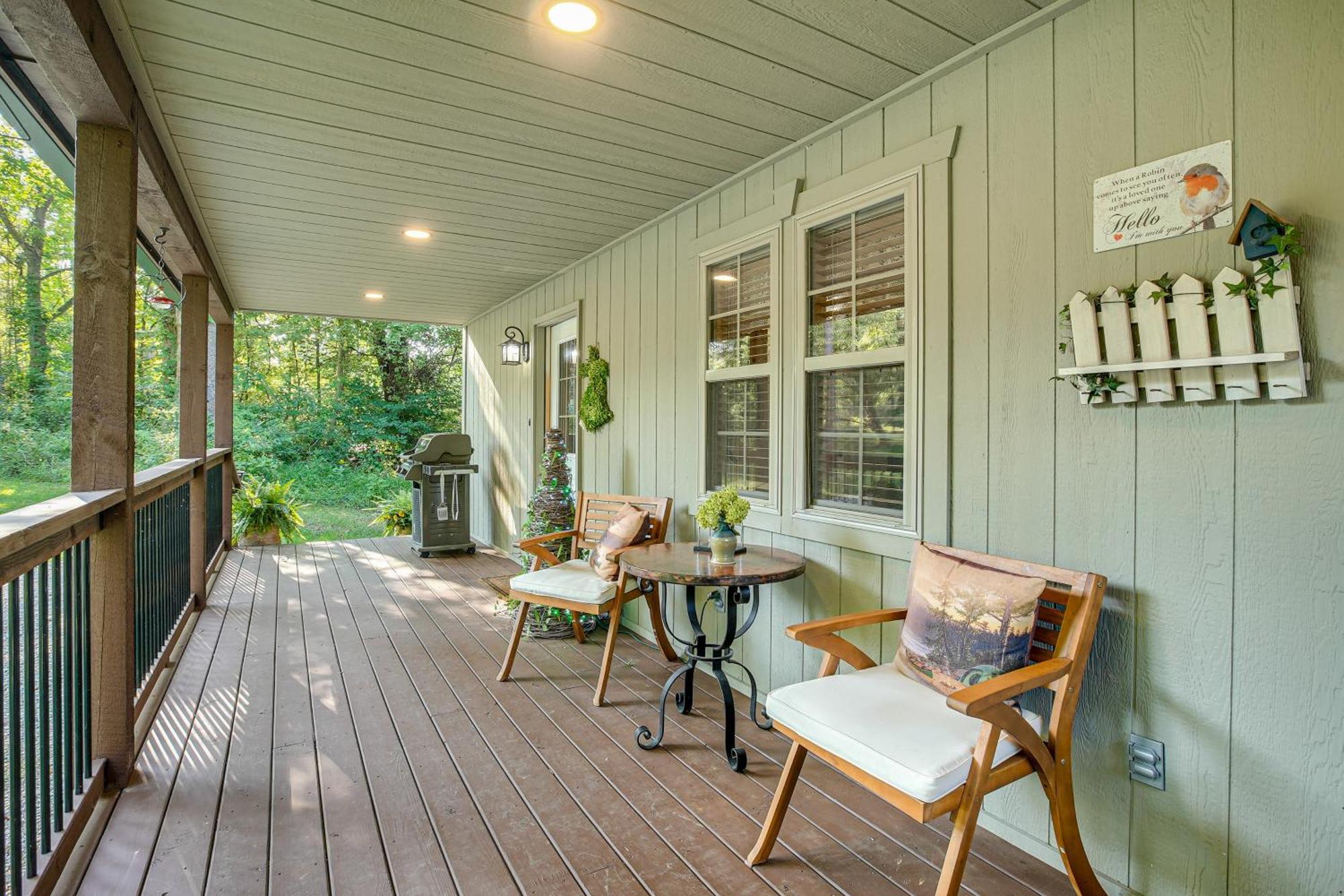 Idyllic Cabin In The Heart Of Hocking Hills Rockbridge Exterior photo