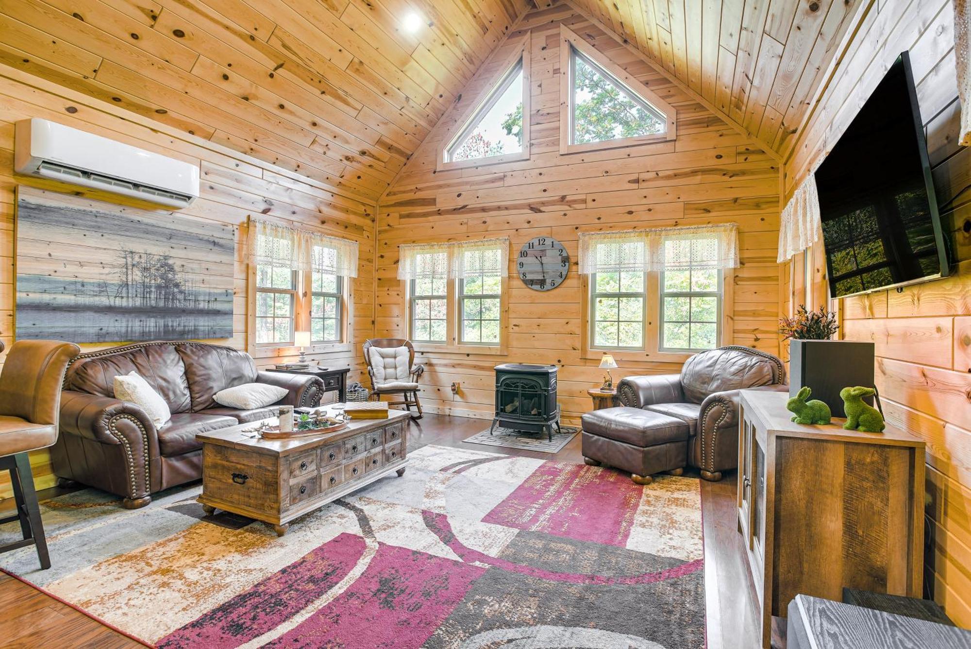 Idyllic Cabin In The Heart Of Hocking Hills Rockbridge Exterior photo