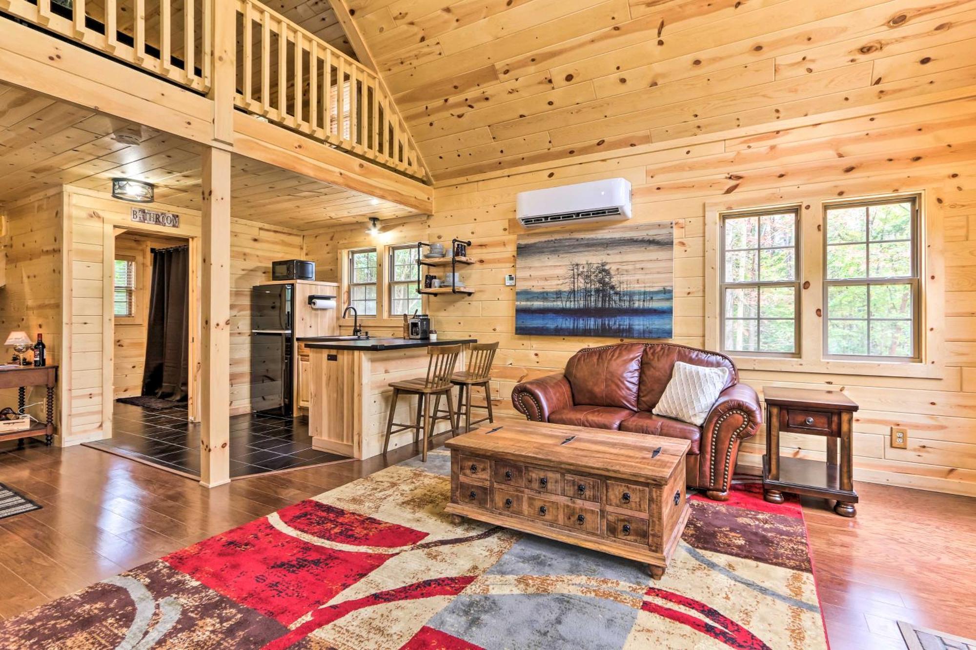 Idyllic Cabin In The Heart Of Hocking Hills Rockbridge Exterior photo